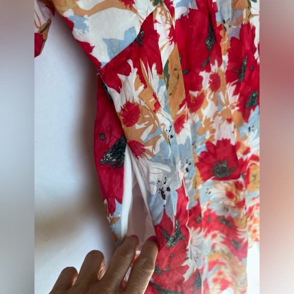 Polagram Floral Maxi Dress 2X LIKE NEW - Picture 6 of 8